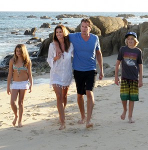 Cindy Crawford and Family