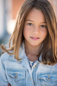 Child actor-model Natalia Mann, shot by Pasha Kalachev