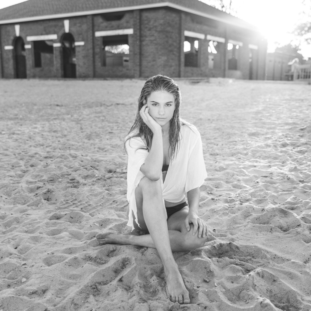 Isabelle Boughner beach shot